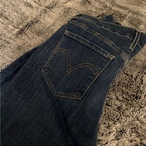 Levi's Dark Blue Boot Cut Jeans